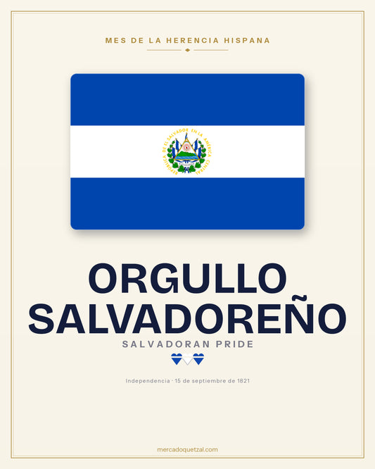 Póster Orgullo Salvadoreño Imprimible | Salvadoran Pride Printable Wall Art