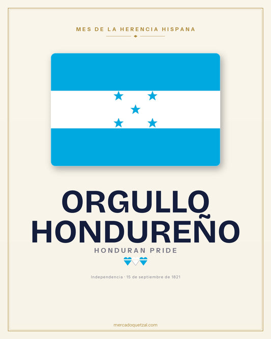 Póster Orgullo Hondureño Imprimible | Honduran Pride Printable Wall Art